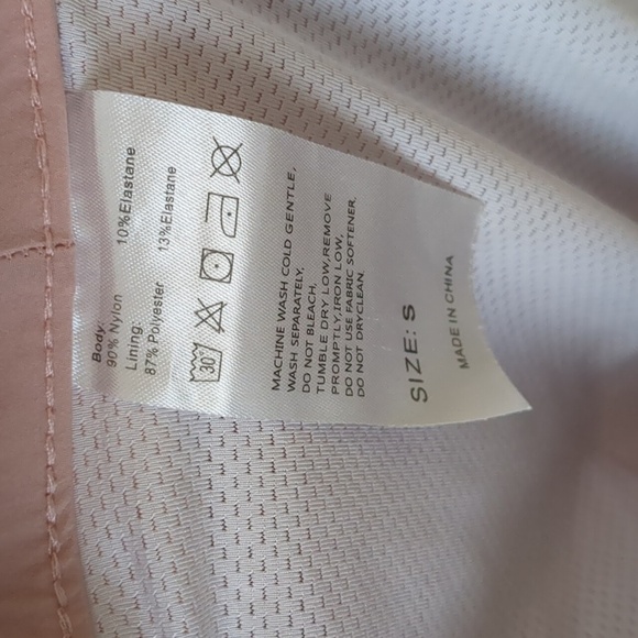 Small Pink Athletic Shorts Running Activewear Athleisure Pull On - Picture 11 of 12